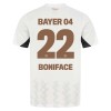 Virallinen Fanipaita Bayer 04 Leverkusen Victor Boniface 22 Vieraspelipaita 2024-25 - Miesten